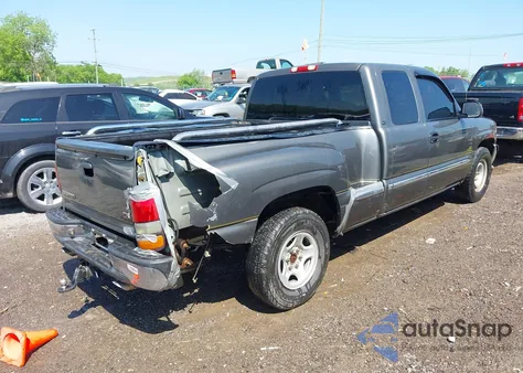2001 GMC Sierra 1500 Sle from USA, damaged, VIN 2GTEC19V011229575